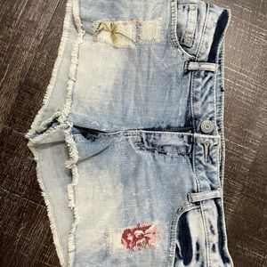 Jean shorts